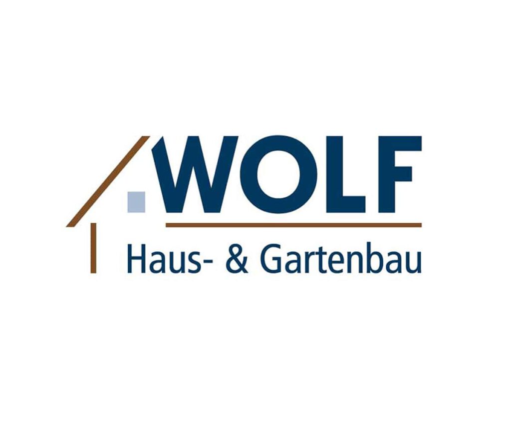 Logoentwicklung Wolf Haus- und Gartenbau